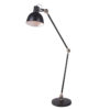 lampadaire industriel noir