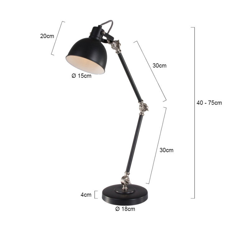 lampe de table vintage