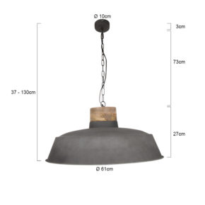 luminaire suspendu industriel
