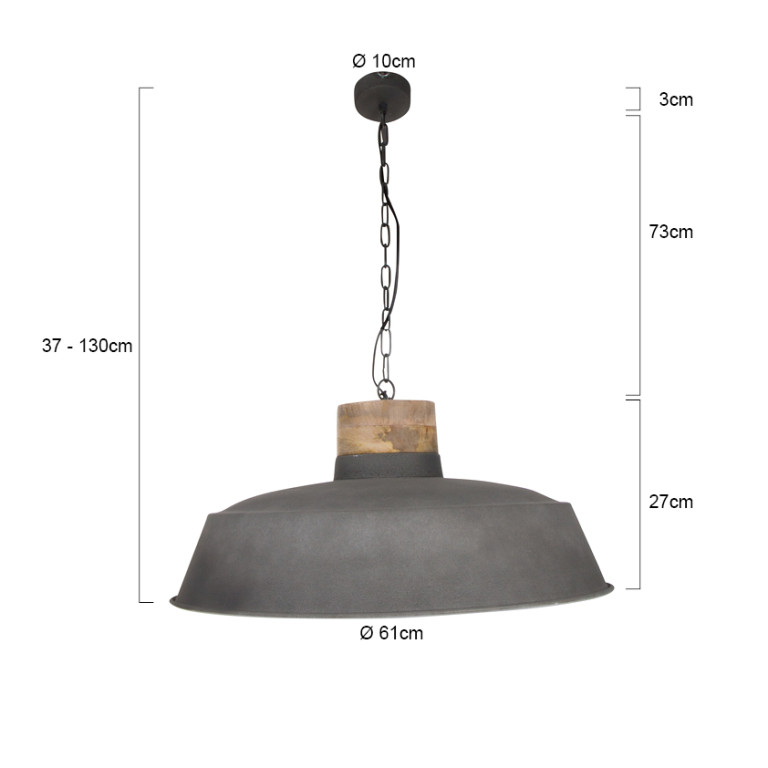 luminaire suspendu industriel