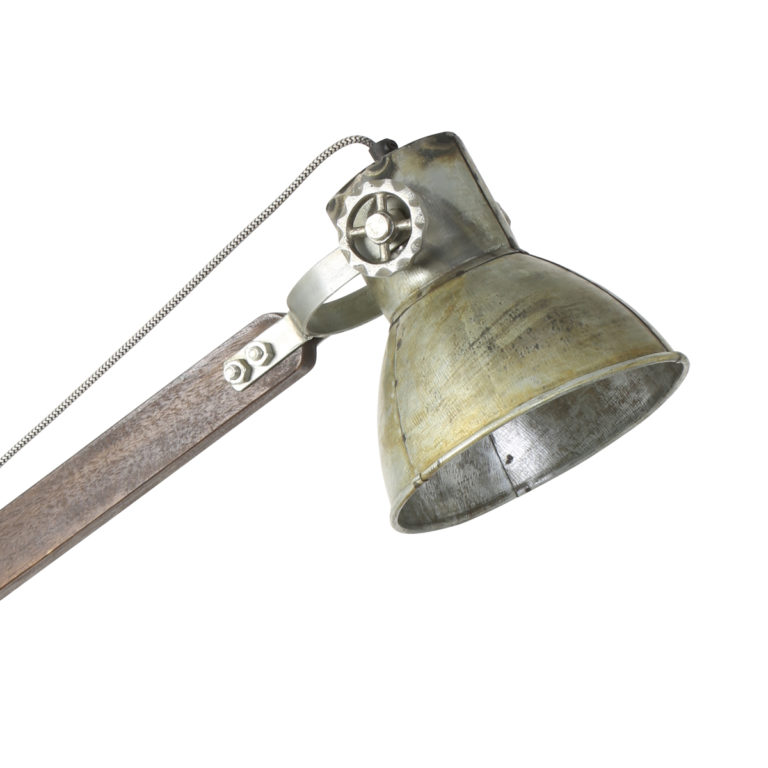 Lampe de table industrielle vert Robusto ø17,5 cm – Image 2