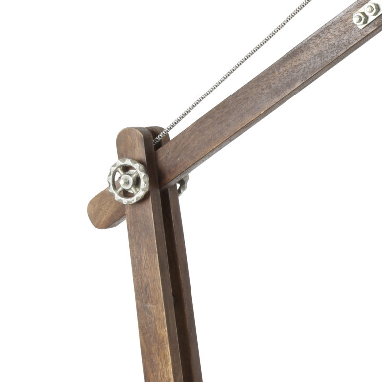 Lampe de table industrielle vert Robusto ø17,5 cm – Image 5