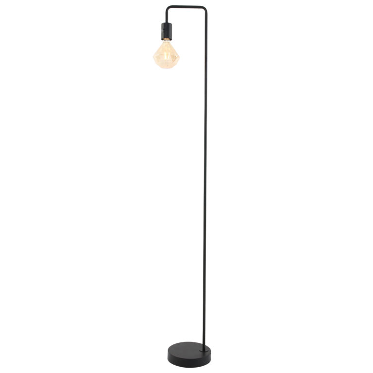 Lampadaire noir Timantti ø18 cm