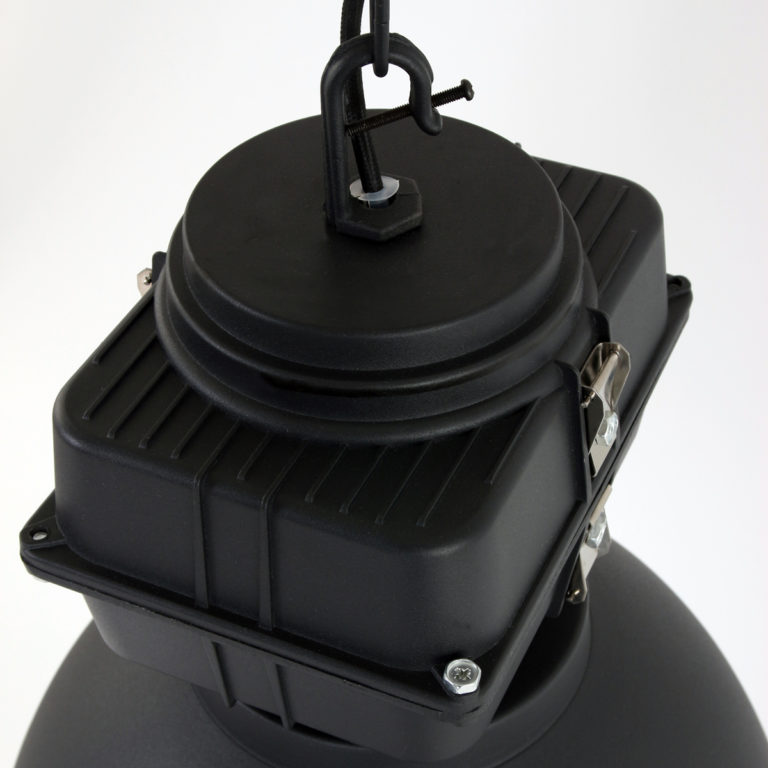 Suspensions industrielle Densi noir ø 38 cm – Image 5