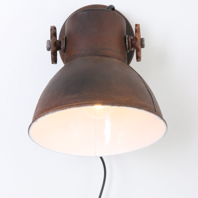 Applique murale marron Jelle ø18 cm – Image 5