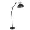 Lampadaire industrielle noir