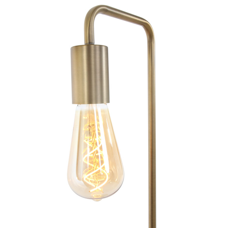 Lampe de table industrielle bronze Lineshine – Image 2