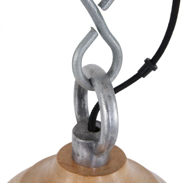 Lampe suspension industrielle gris Avery – Image 3