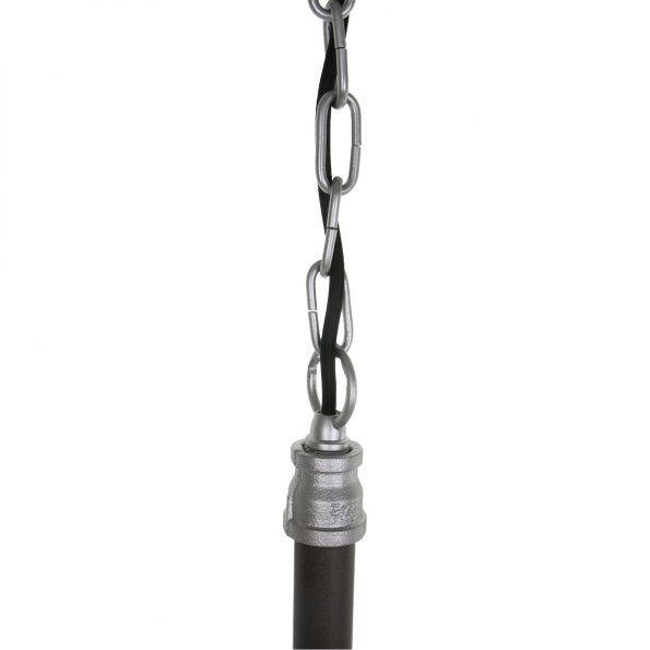 Suspension industrielle gris Pipe – Image 4