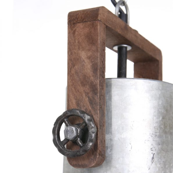Suspension industrielle gris Shelly – Image 4
