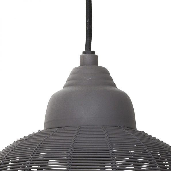 Suspension industrielle gris Milla – Image 3