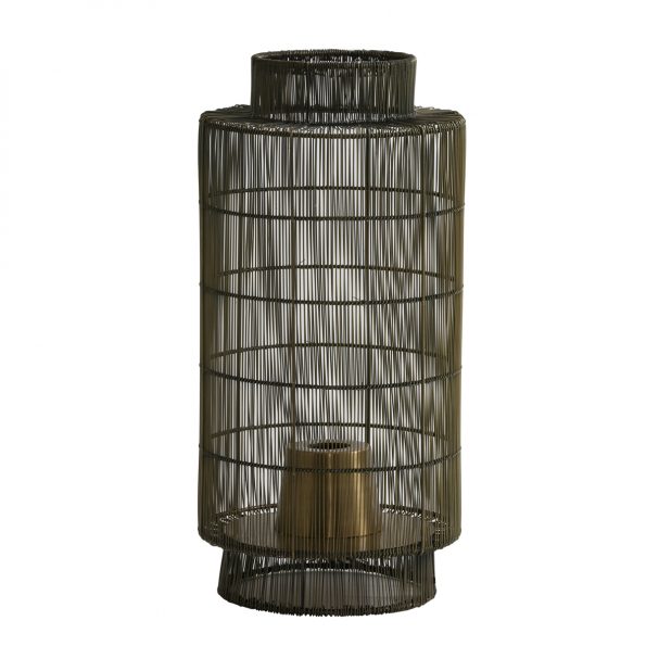 Lampe de table design bronze Gruaro