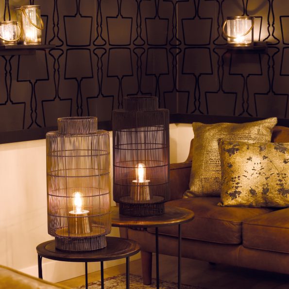 Lampe de table design bronze Gruaro – Image 3