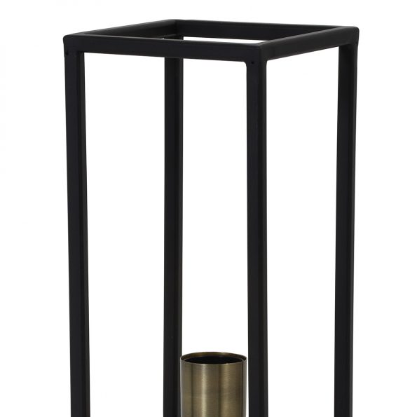 Lampe à poser industrielle noir Marlay – Image 2