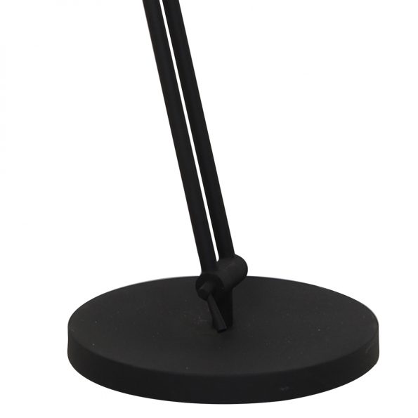 Lampadaire moderne noir Wesly – Image 5