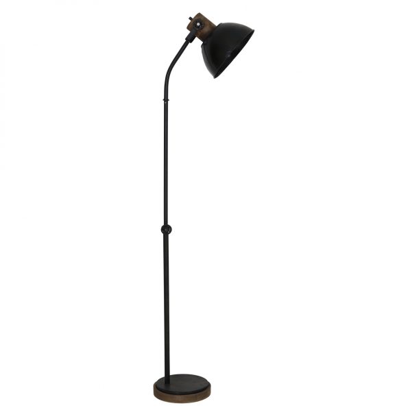 Lampadaire moderne bois Jody – Image 2