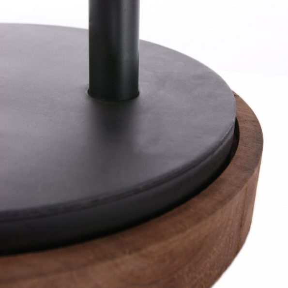 Lampadaire moderne bois Jody – Image 3