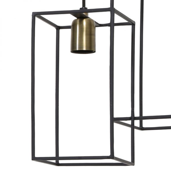 Lampe industrielle or Marley – Image 2