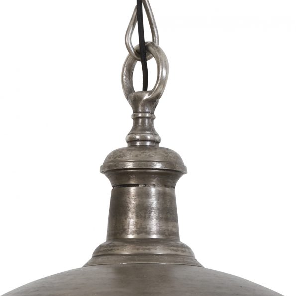 Lampe suspendue industrielle gris Demi – Image 2