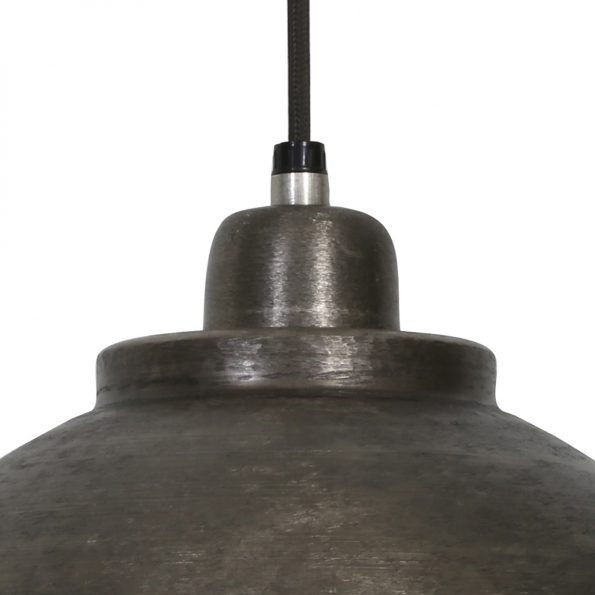 Lampe suspension industrielle noir Kylie – Image 2