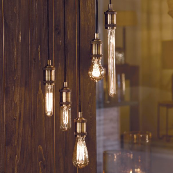 Lampe industrielle or Madelin – Image 2
