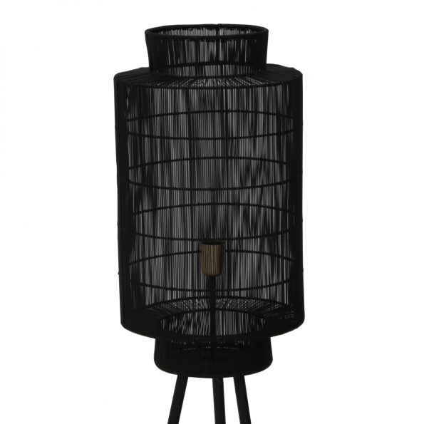 Lampe sur pied classique noir Gruaro – Image 2
