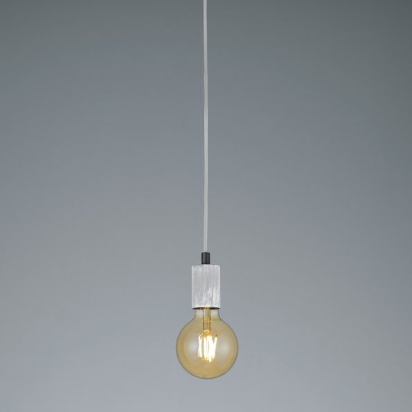 Lampe industriellegris Cord