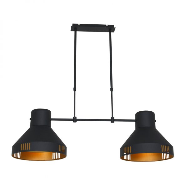 Suspensions industrielle Evy zwart