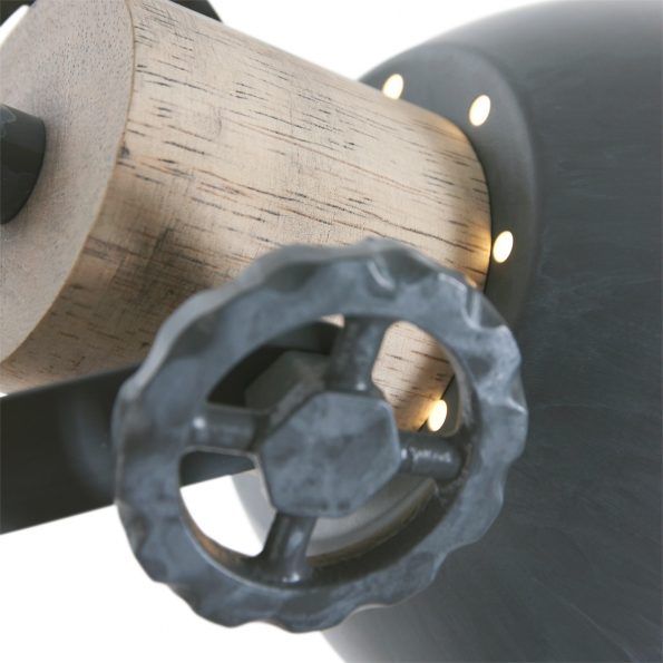 Lampadaires industrielle Gearwood grijs – Image 4