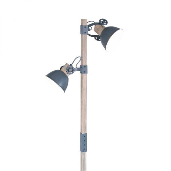 Lampadaires industrielle Gearwood grijs