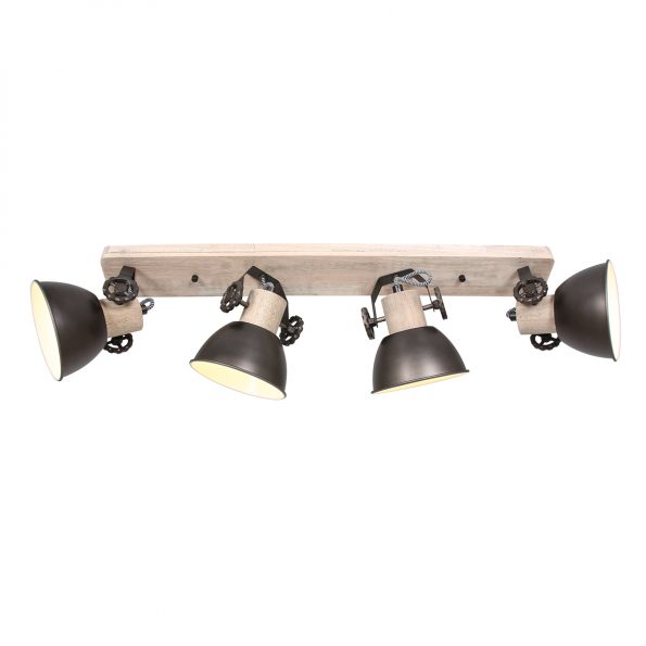 Spots industrielle Gearwood antraciet