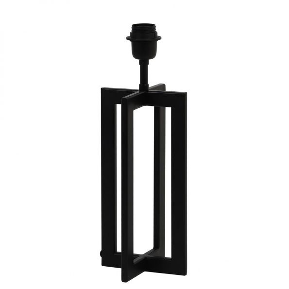 Lampe à poser design noir Mace