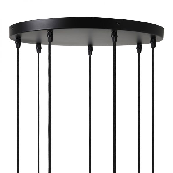 Suspension industrielle noir Brandon – Image 7