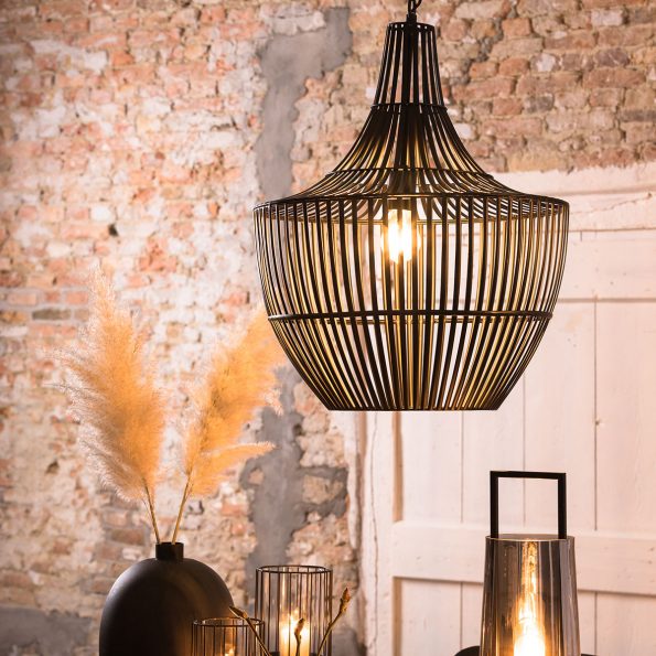 Suspension industrielle Stella noir – Image 3