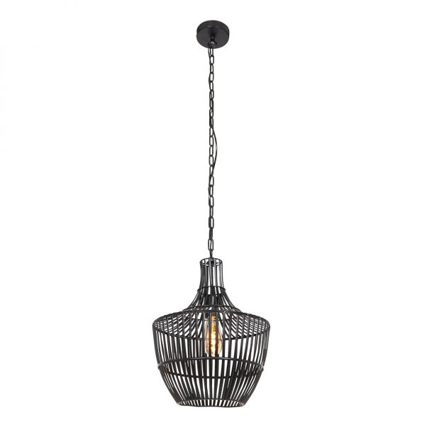 Suspension industrielle noir Stella – Image 2
