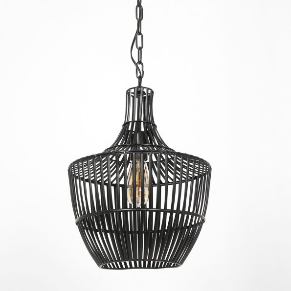 Suspension industrielle noir Stella – Image 6