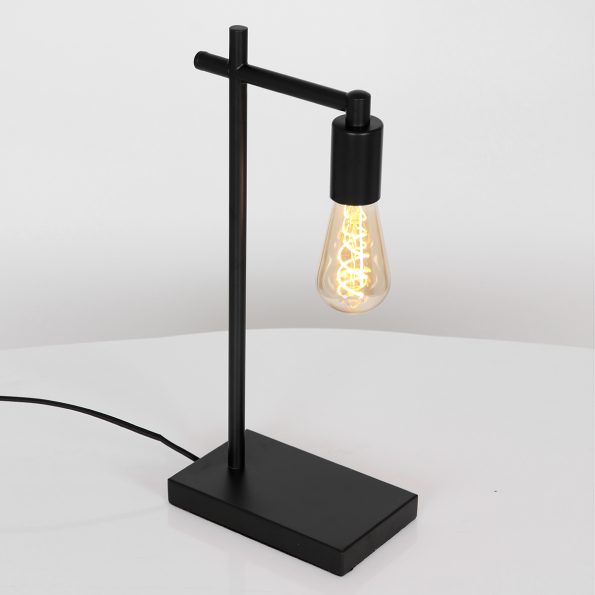 Lampe de table industrielle noir Corby – Image 8