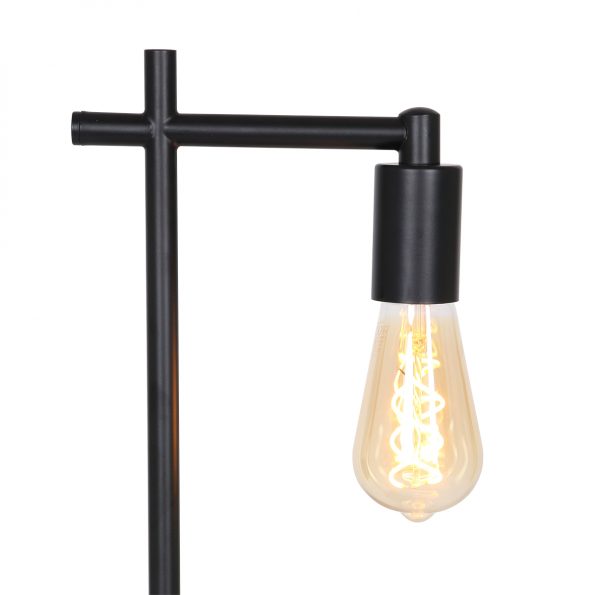 Lampe de table industrielle noir Corby – Image 2