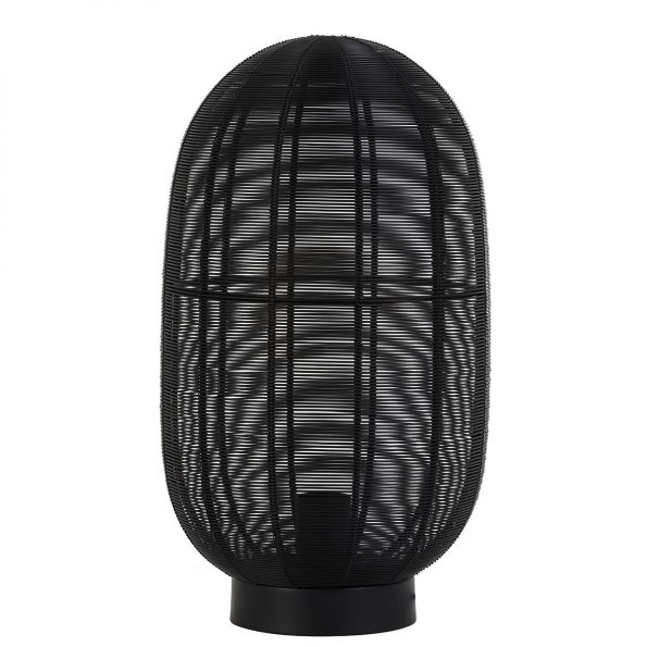 Pied de lampe design noir Ophra – Image 2
