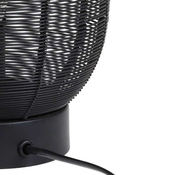 Pied de lampe design noir Ophra – Image 6