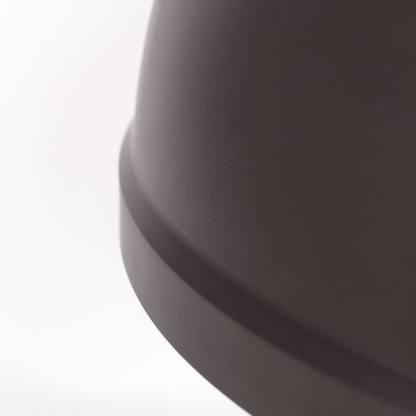 Lampe suspension industrielle anthracite Gearwood – Image 10