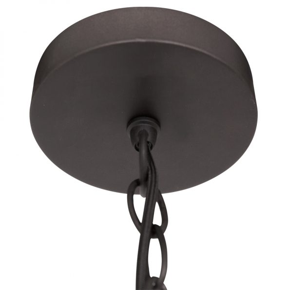 Lampe suspension industrielle anthracite Gearwood – Image 12