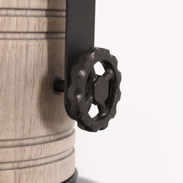 Lampe suspension industrielle anthracite Gearwood – Image 6
