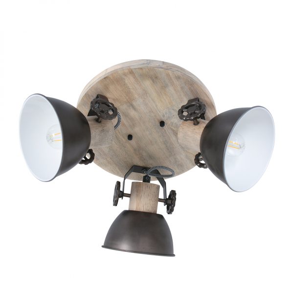 Spots industrielle Gearwood antraciet ø 38 cm – Image 12