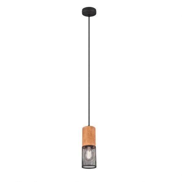 Suspension industrielle bois Tosh – Image 2