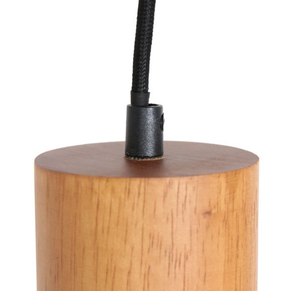 Suspension industrielle bois Tosh – Image 3