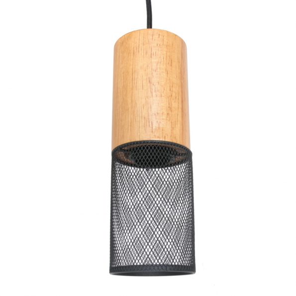 Suspension industrielle bois Tosh – Image 5