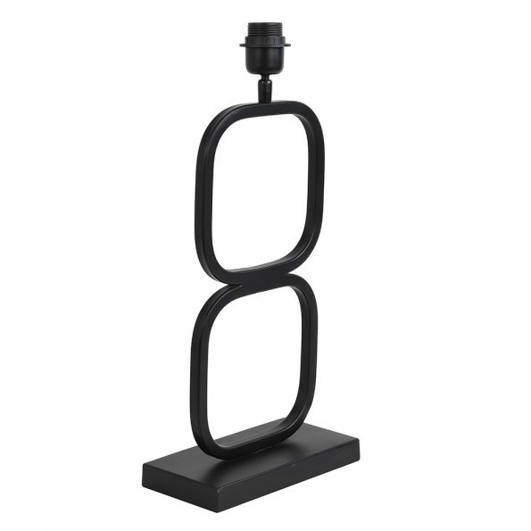 Pied de lampe botanique noir Lutika – Image 2