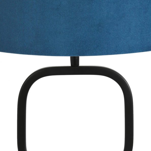 Pied de lampe industriel bleu Lutika – Image 2