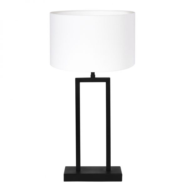 Lampe à poser industrielle blanc Shiva